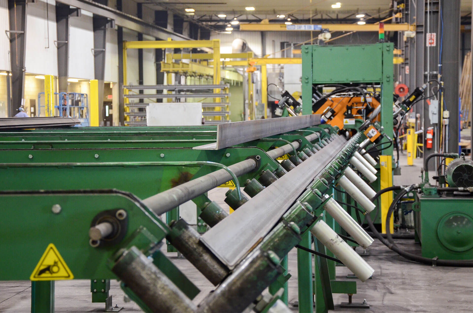 Infeed and Outfeed Material Handling Infeed and Outfeed Material Handling