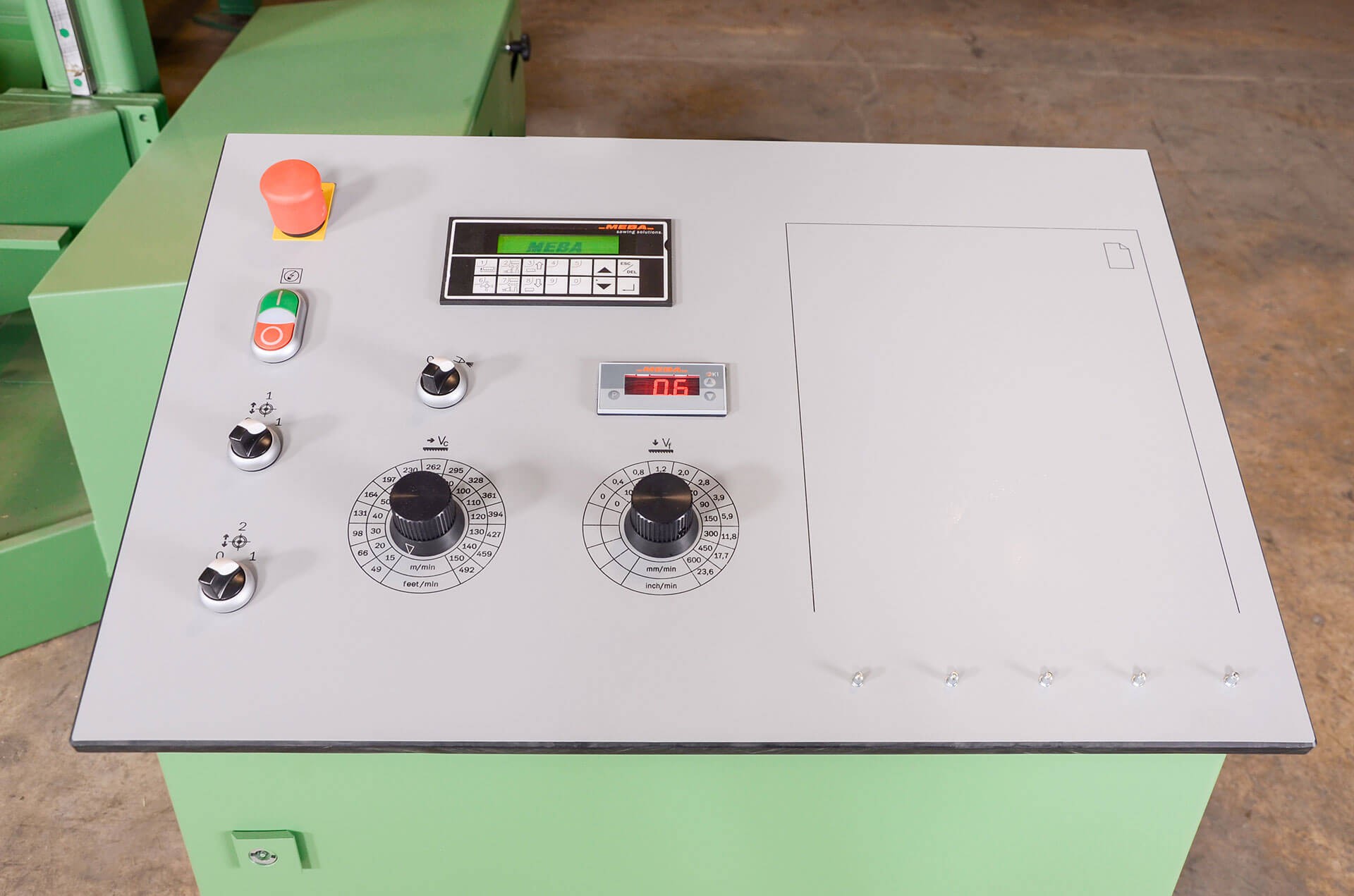 Ergonomic Control Panel Ergonomic Control Panel