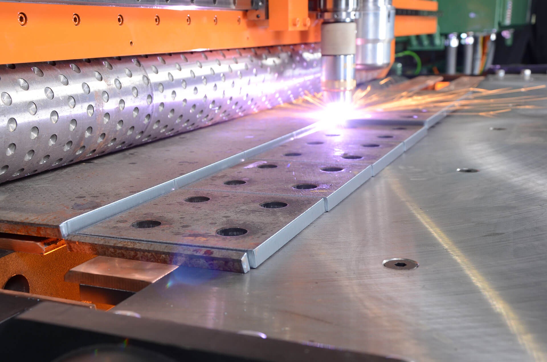 Plasma Cut 1” Thick Plate Plasma Cut 1” Thick Plate