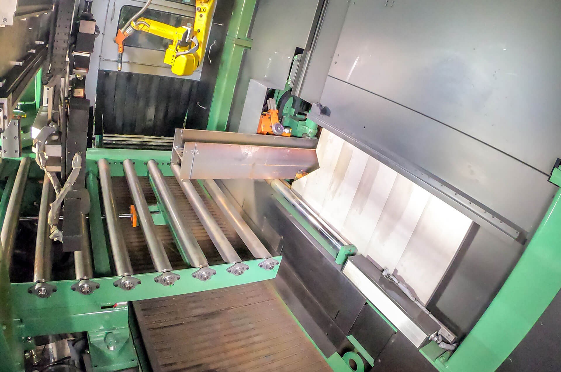Telescoping Material Support Conveyor Telescoping Material Support Conveyor